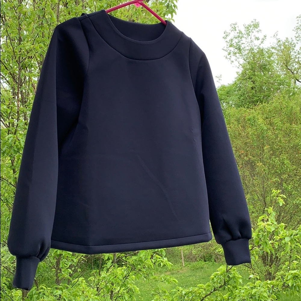Navy blue sweatshirt